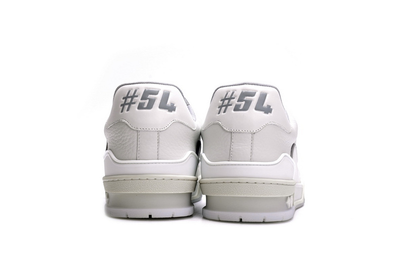 Pkkicks God Batch LOUIS VUITTON Trainer White Litchi Pattern FD0221