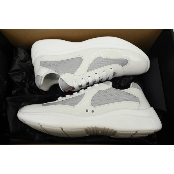 Prada White Silver
