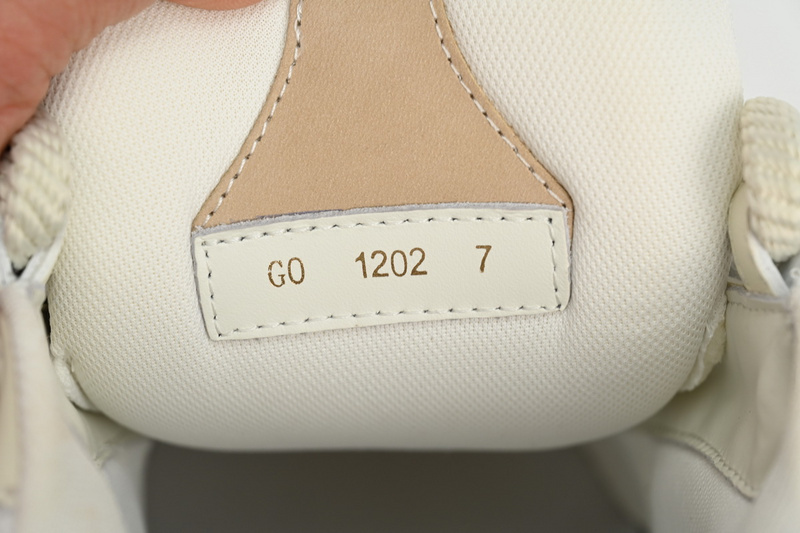 Pkkicks God Batch LOUIS VUITTON Skate Sneaker Beige White