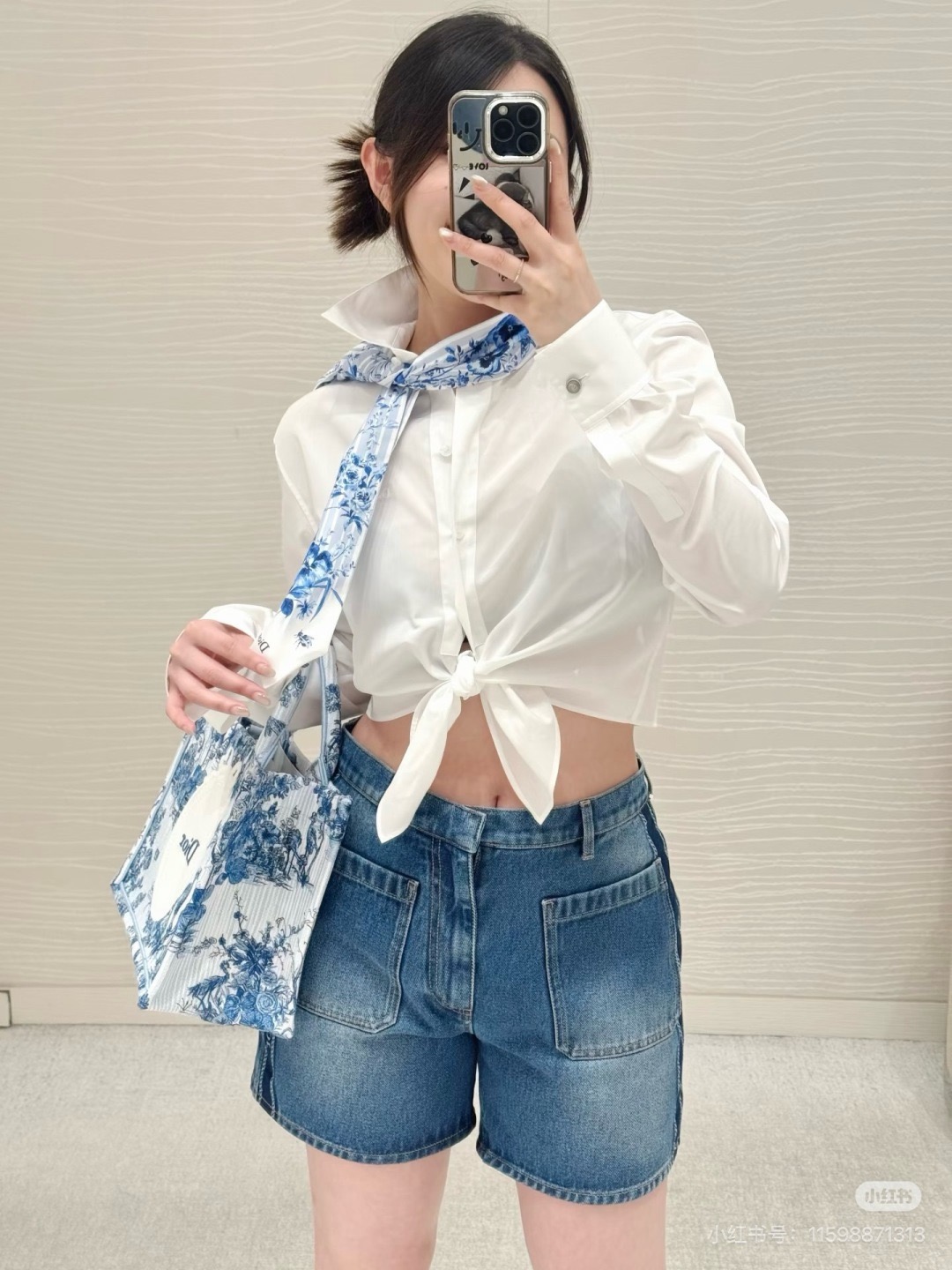 CD New denim shorts
