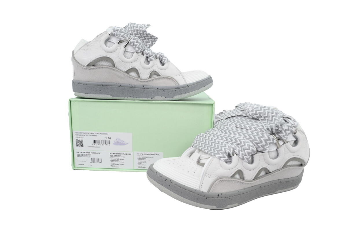 Lanvin Curb Sneakers Lime