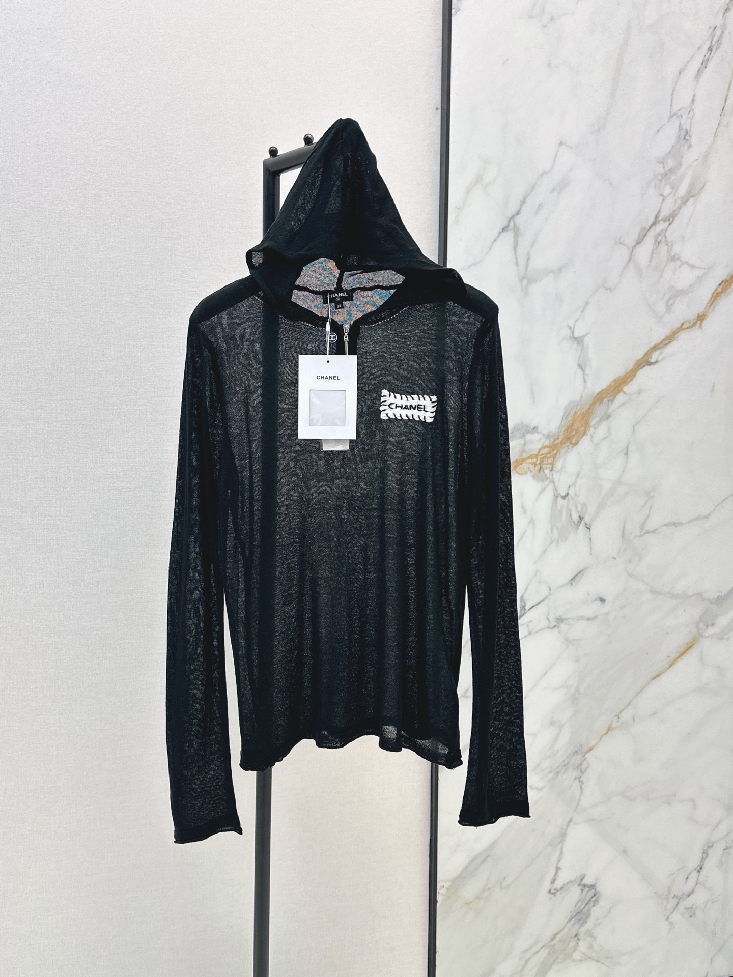 Chan New Hooded knitwear