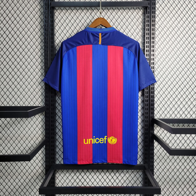 Barcelona 16/17 Home Retro Fan Jersey