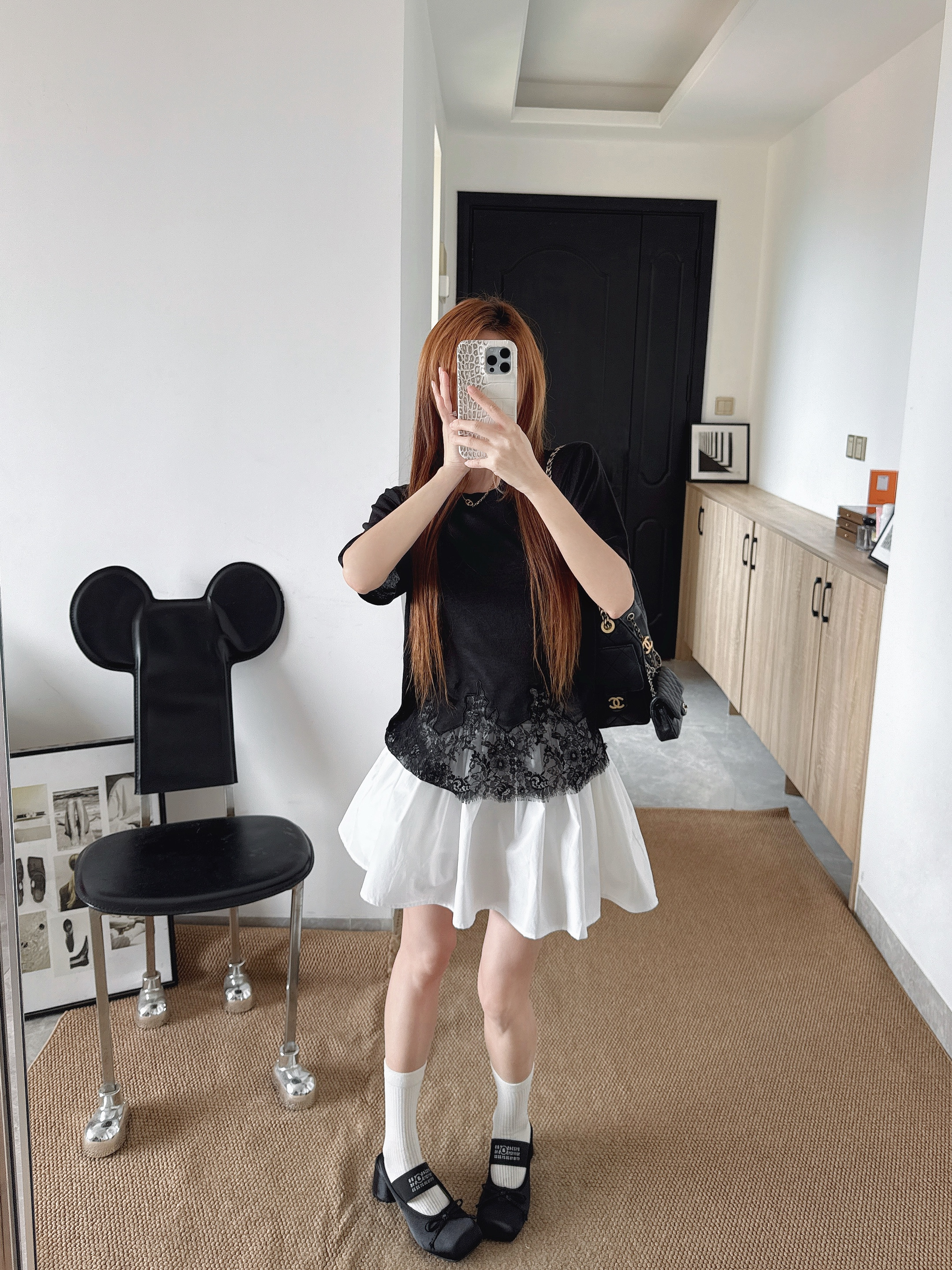 ES New Lace-trimmed knitwear