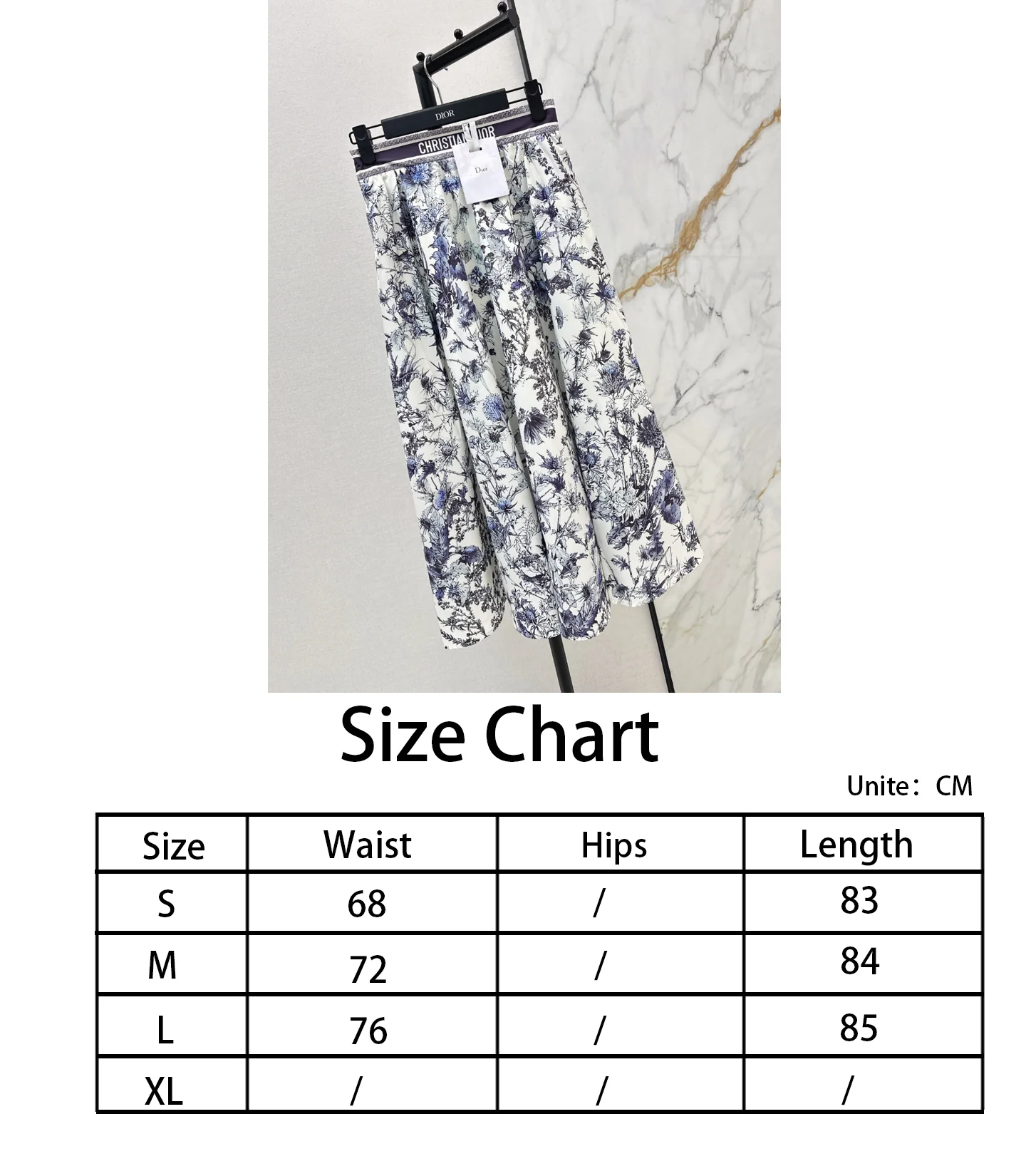 CD NEW print skirts