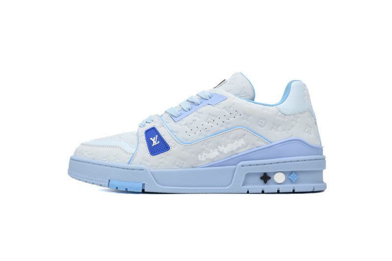Pkkicks God Batch Tyler x LOUIS VUITTON Trainer Blue