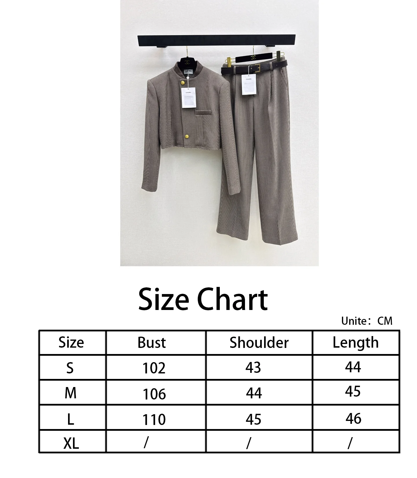 Chan NEW houndstone suit jacket