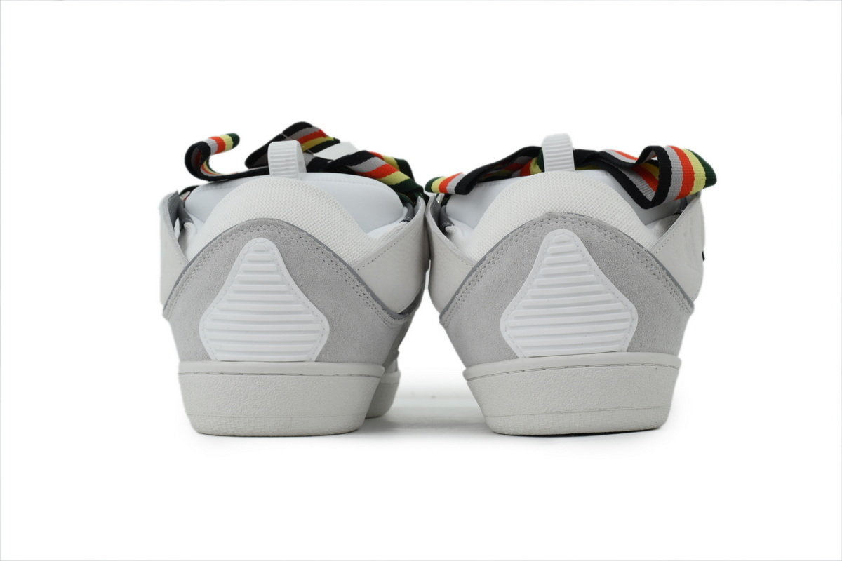 Lanvin Curb Sneakers White Ribbon