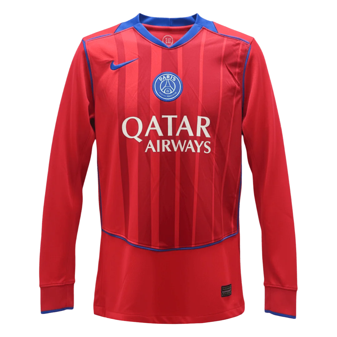 PSG Third Away Long Sleeve Soccer Jersey 2025/26