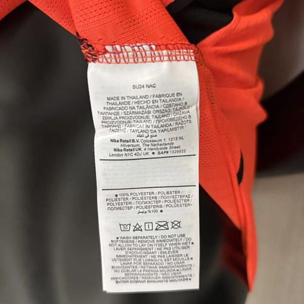 2026 Player Version Netherlands Home Jersey