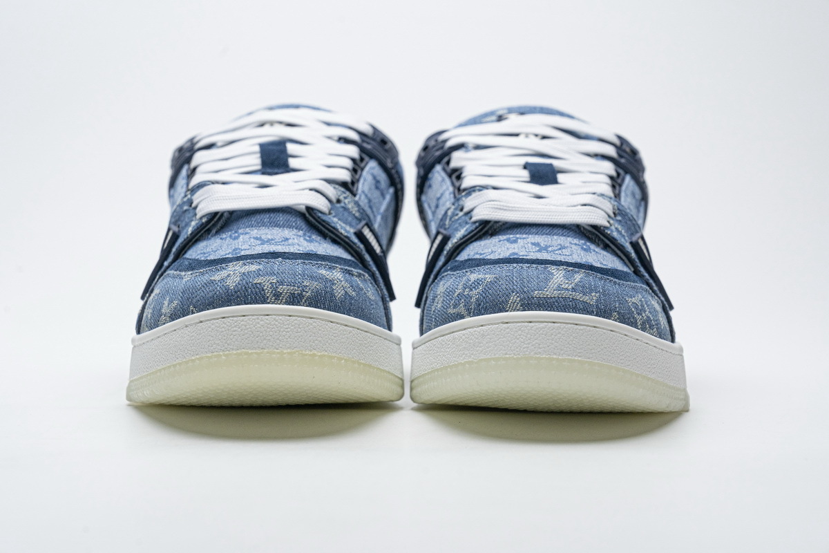 Pkkicks God Batch LOUIS VUITTON 20ss Trainer Blue Denim