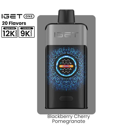IGET ONE 12000 Puffs - Blackberry Cherry Pomegranate【3-7 days】