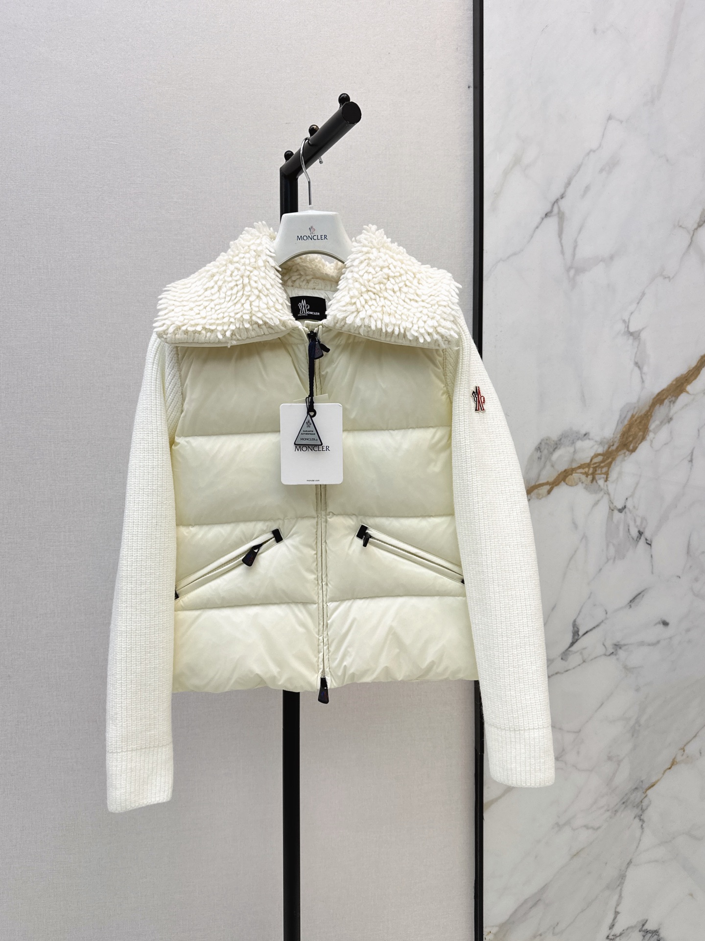 Monc New Patchwork down jacket