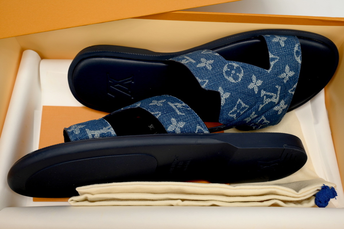 Pkkicks God Batch BLUE LOUIS VUITTON Oasis Blue Cloth