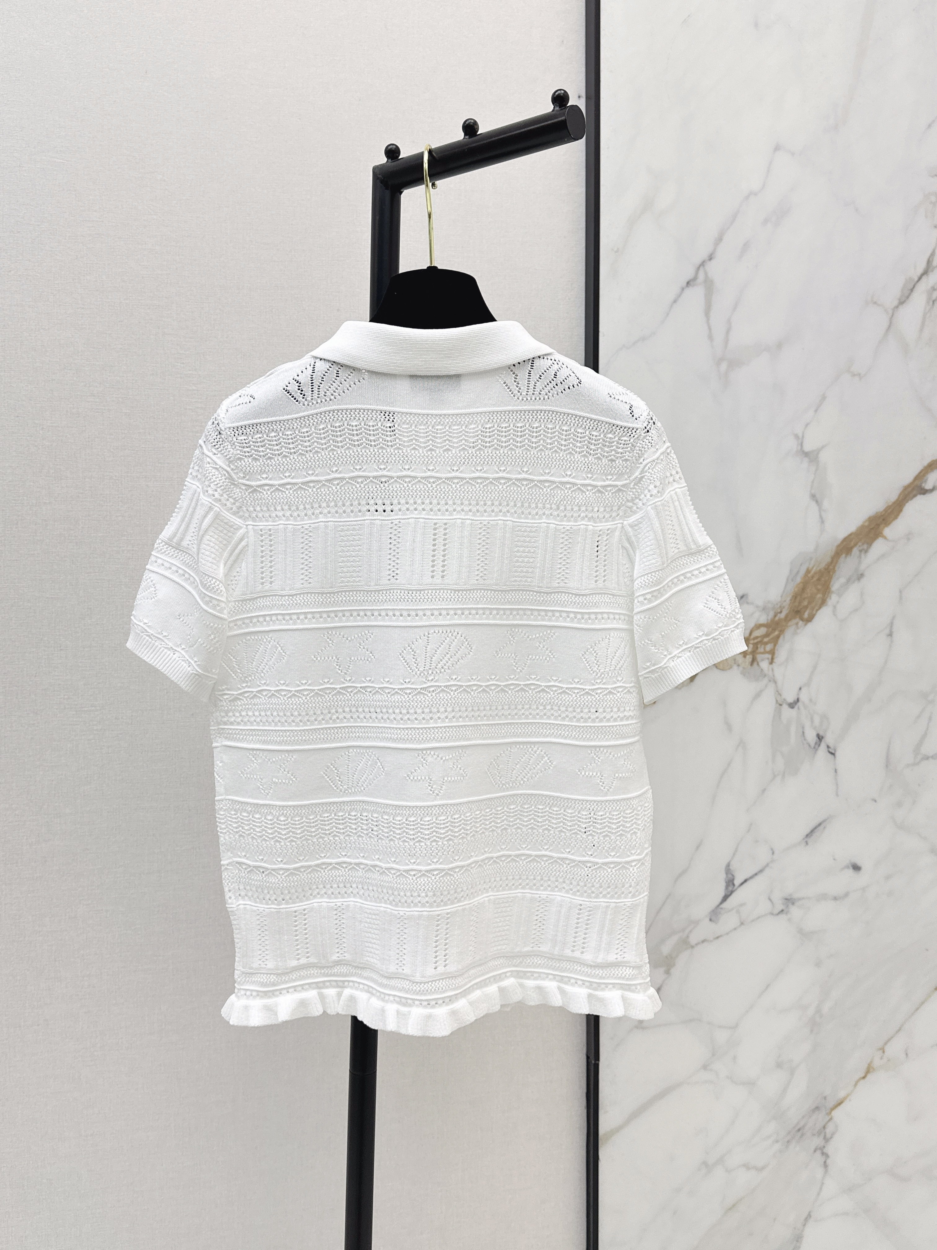 Chan New knit short-sleeve top