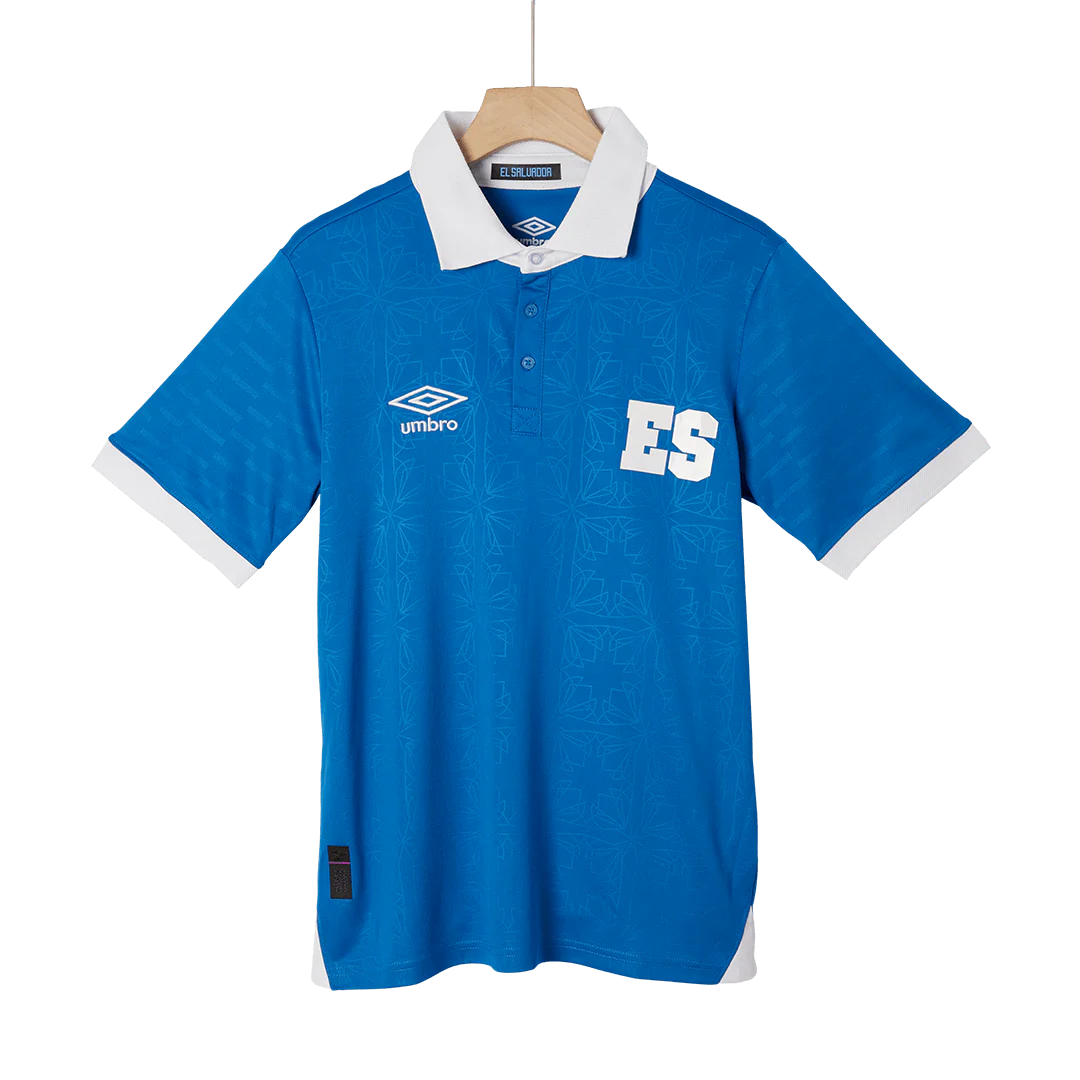 El Salvador Home Soccer Jersey 2025 Blue