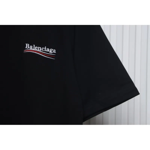 Balenciaga Clothes Political Campaign T-Shirt Black