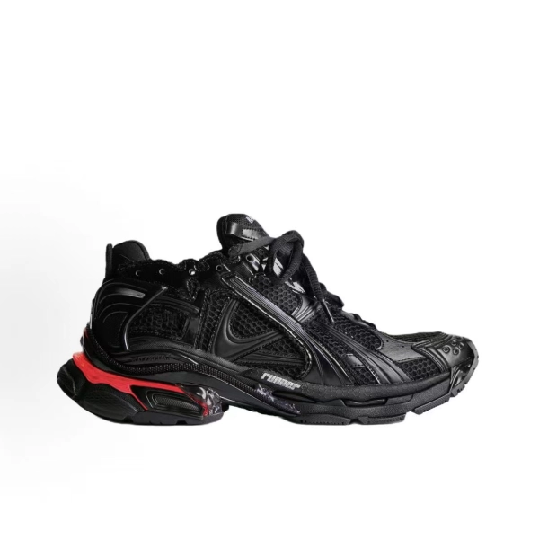 Balenciaga RUNNER LED SNEAKER IN BLACK