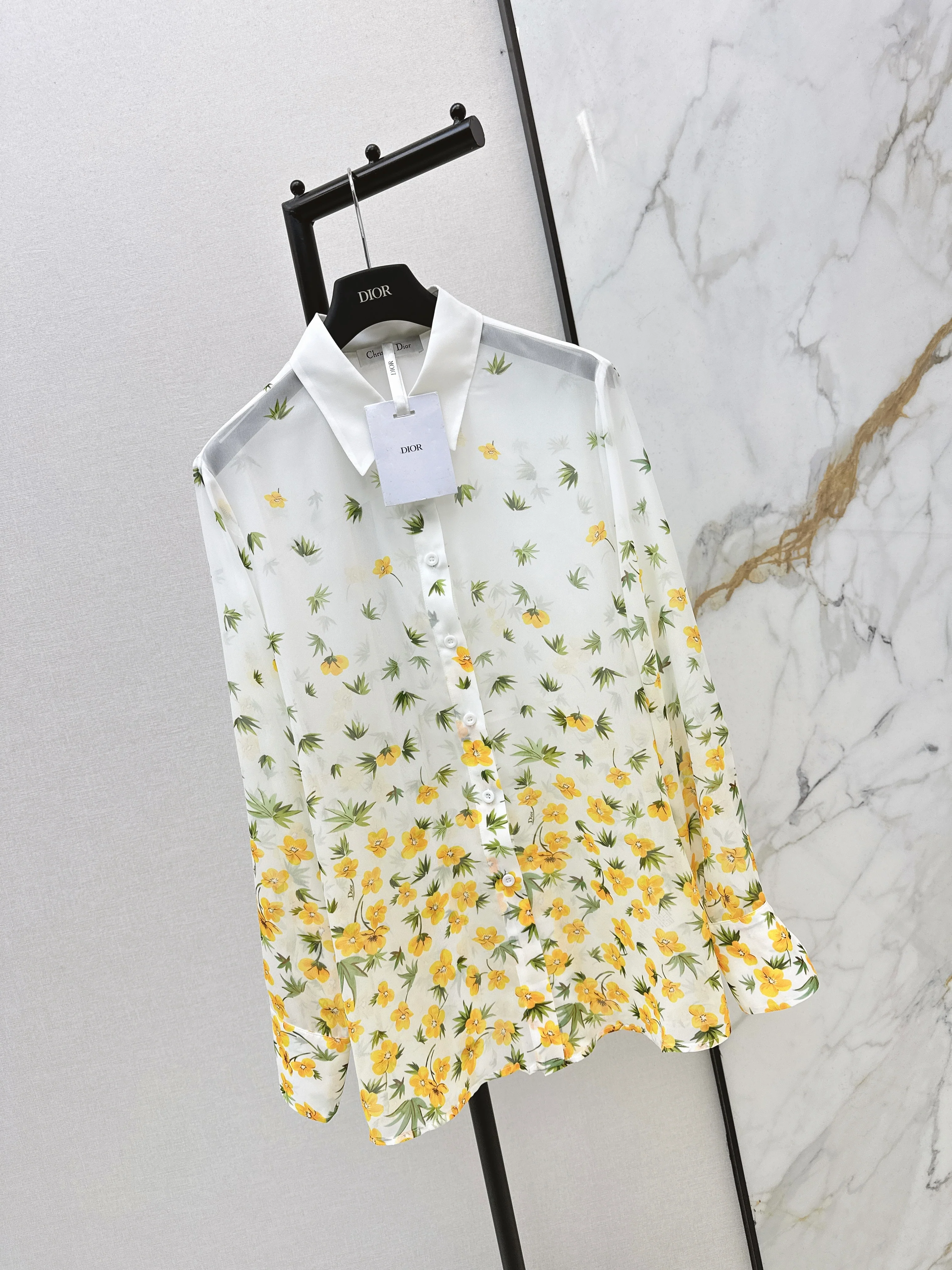 CD NEW flower print shirt