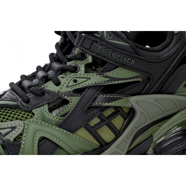 Balenciaga Track 2 Sneaker Military Black 568614 W3AE1 2311