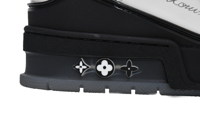 Pkkicks God Batch LOUIS VUITTON Trainer Black White 1A9ADA