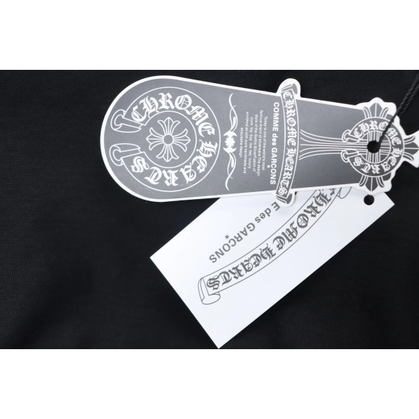 Chrome Hearts Fleur Cross Long Sleeve T-Shirt Black