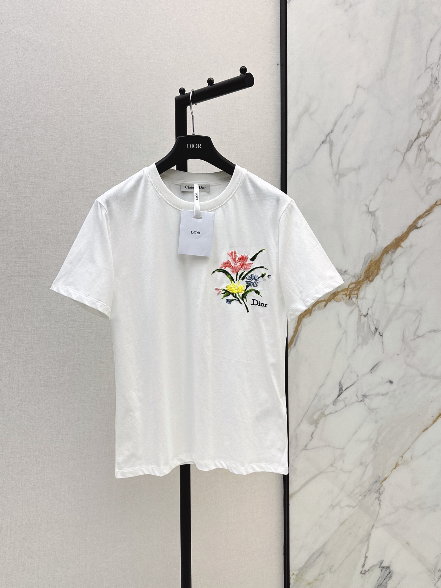 CD New Floral print T-shirt