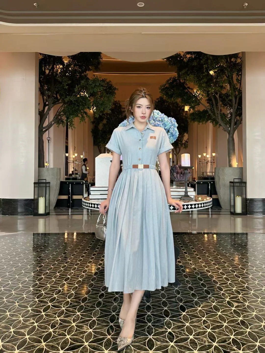 Miu NEW striped dress