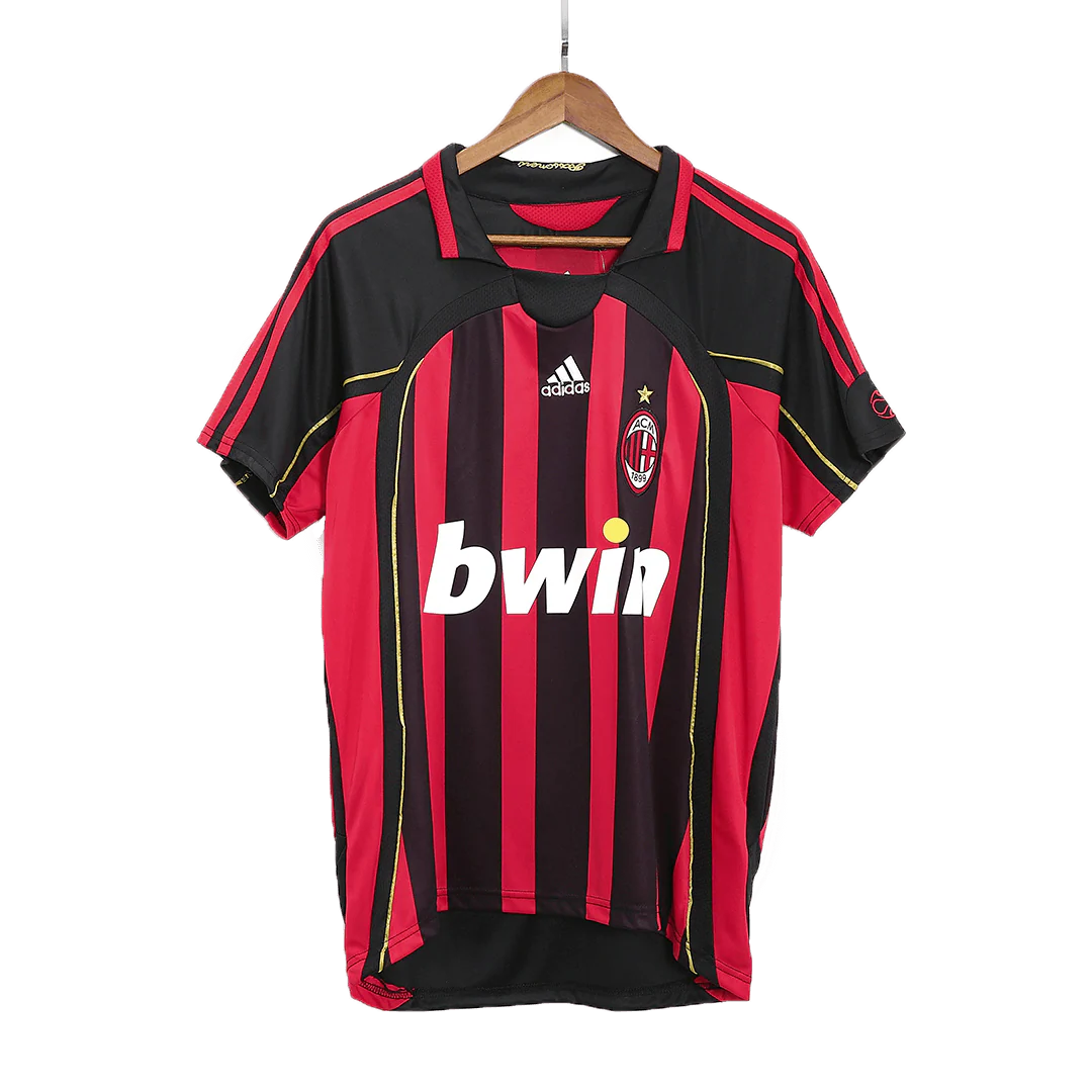 AC Milan 2006/07 Home Retro Soccer Jersey