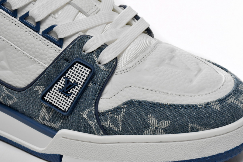 Pkkicks God Batch LOUIS VUITTON Trainer Cowboy Blue FD0291