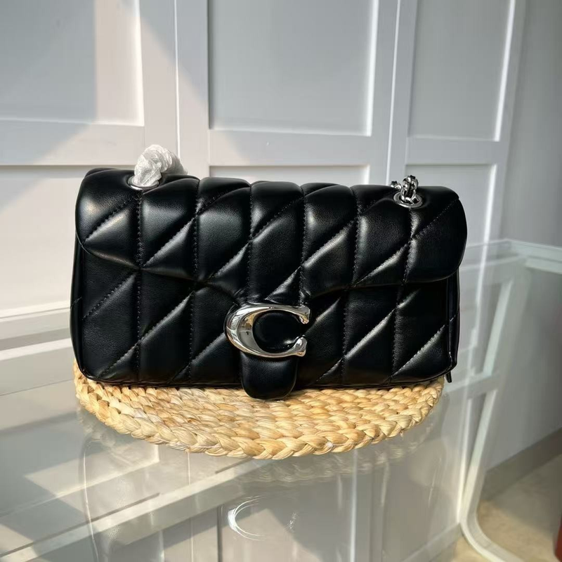 COACH Tabby 26 CP150 Quilted Nappa Leather Shoulder Bag Handbag