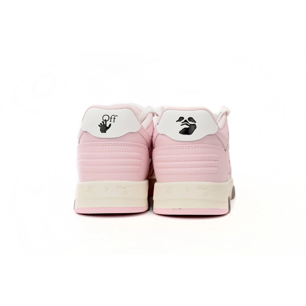 OFF-WHITE Out Of Office OOO Low Tops White Light Pink OWIA259F21LEA0010130