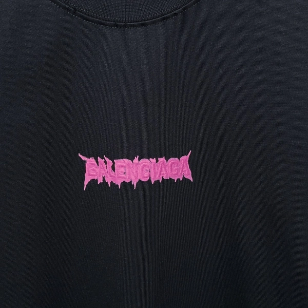 Balenciaga Clothes Pink embroidery pattern