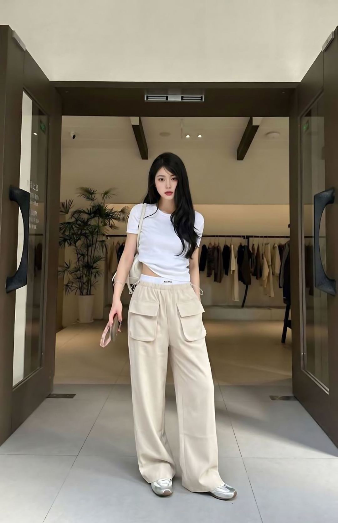 Miu New work wide-leg pants