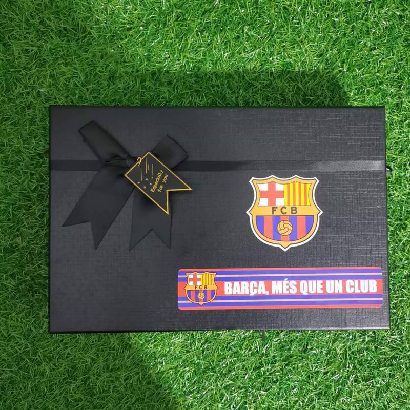 Barcelona Player Mystery Christmas Football Box