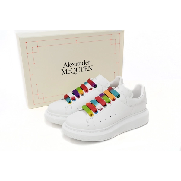 Alexander McQueen Sneaker White Paper