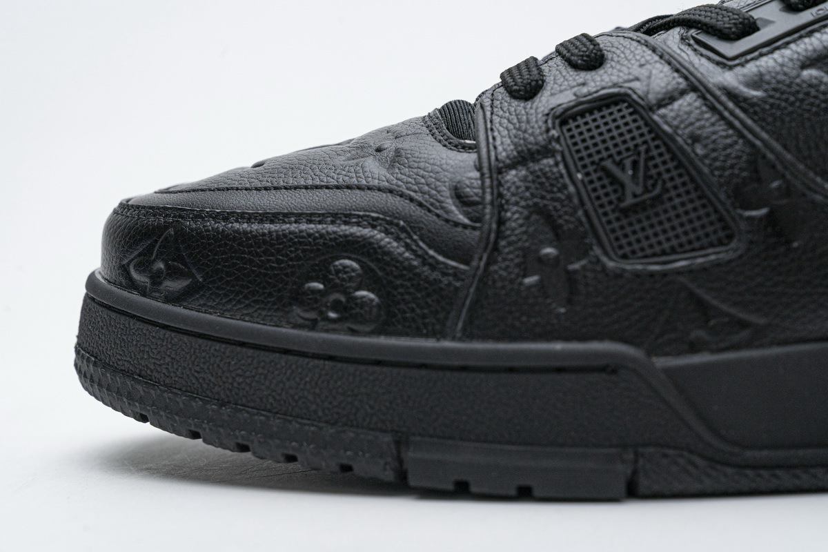 Pkkicks God Batch LOUIS VUITTON 20ss Trainer Black