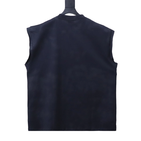 Balenciaga Clothes  25SS City of Angels Limited Print Sleeveless Tank Top