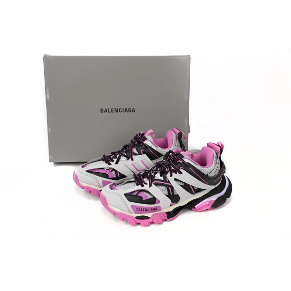 Balenciaga Track Led  Black And White Powde