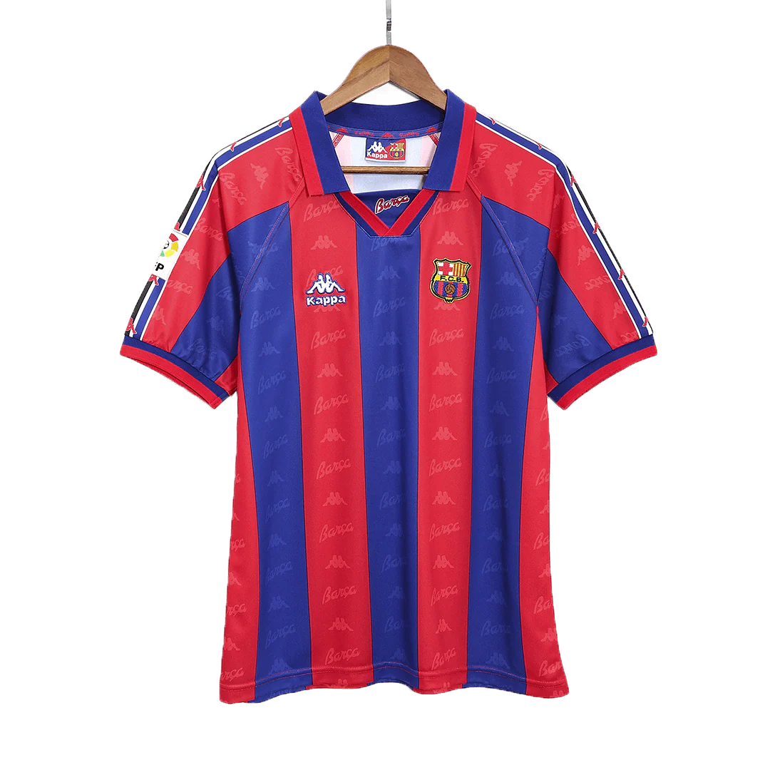 Barcelona 1996/97 Retro Home Soccer Jersey