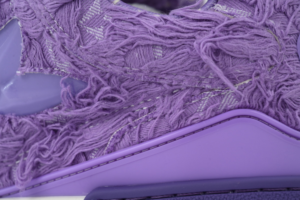 Pkkicks God Batch LOUIS VUITTON Plum Blossom Drilling Purple