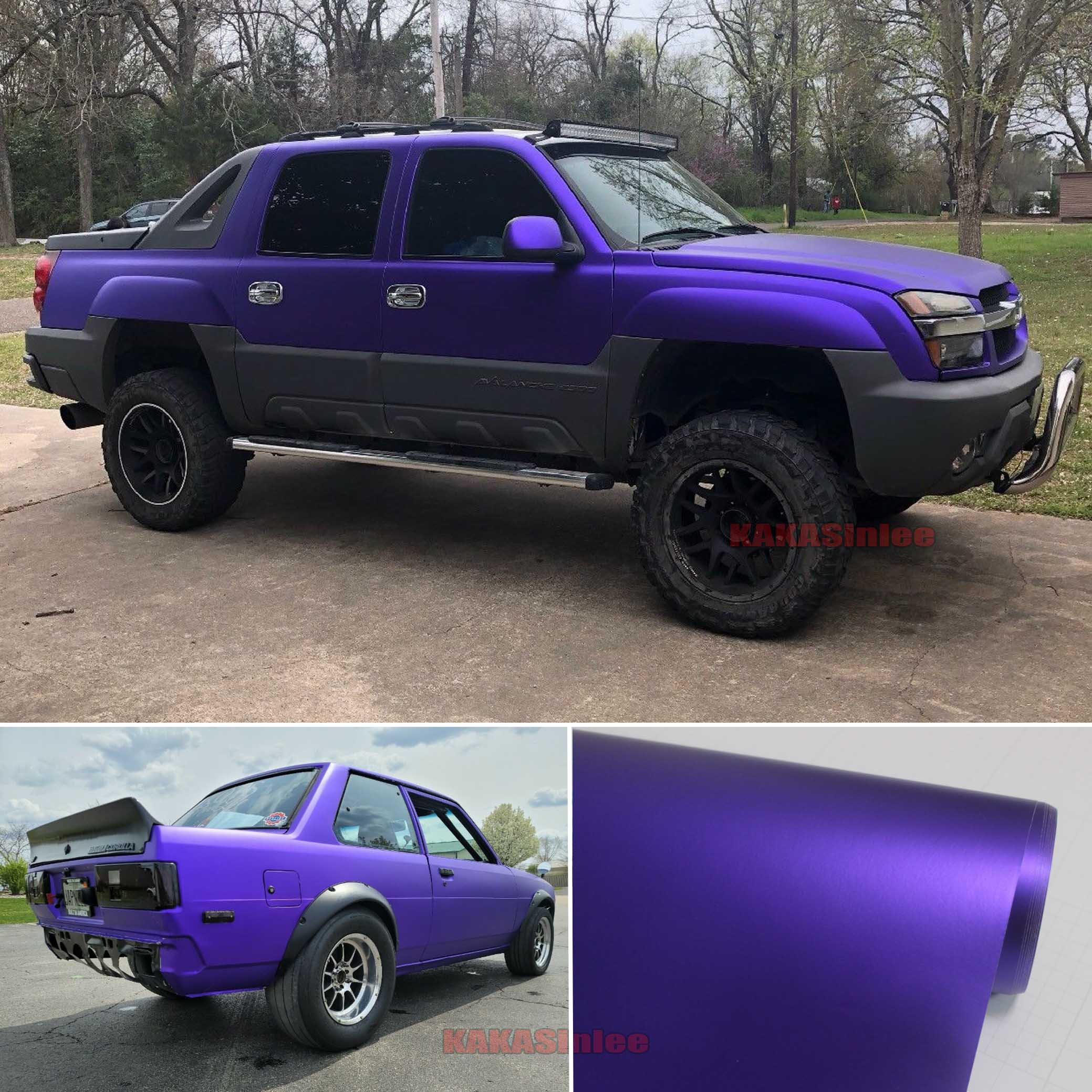 (PET) Super Satin Ceramics Metal Vinyl Wrap Sticker