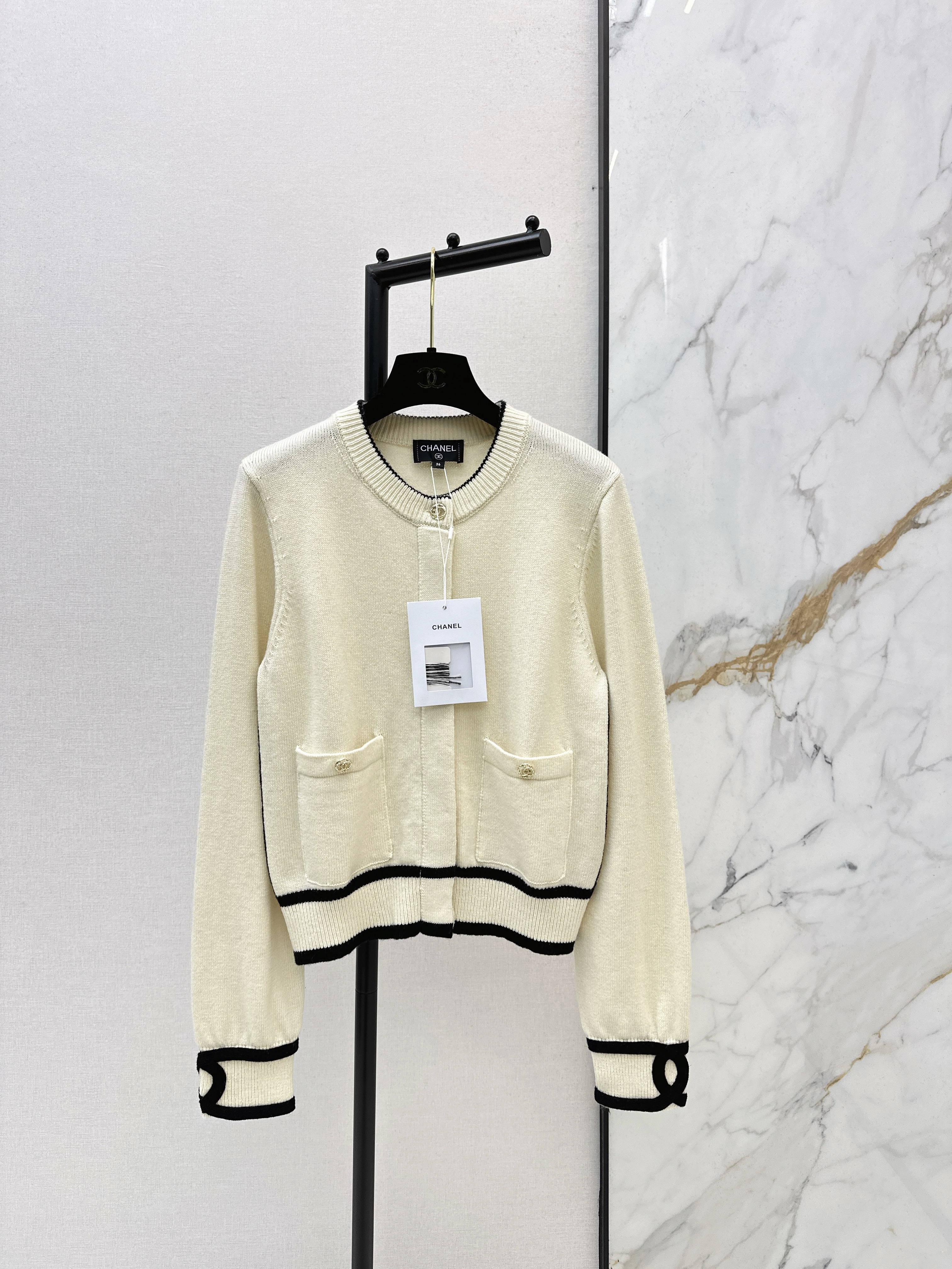 Chan New jacquard cardigan