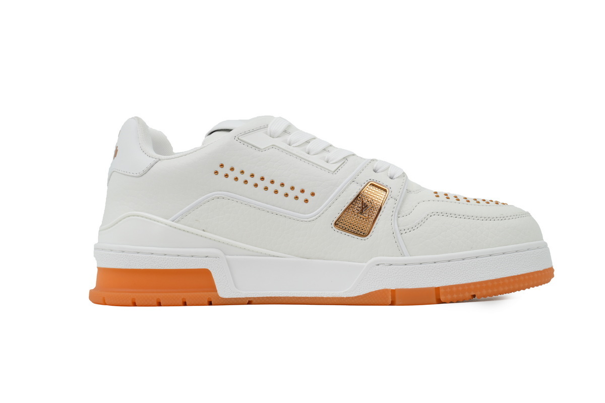 Pkkicks God Batch Louis Vuitton White Orange Rivet