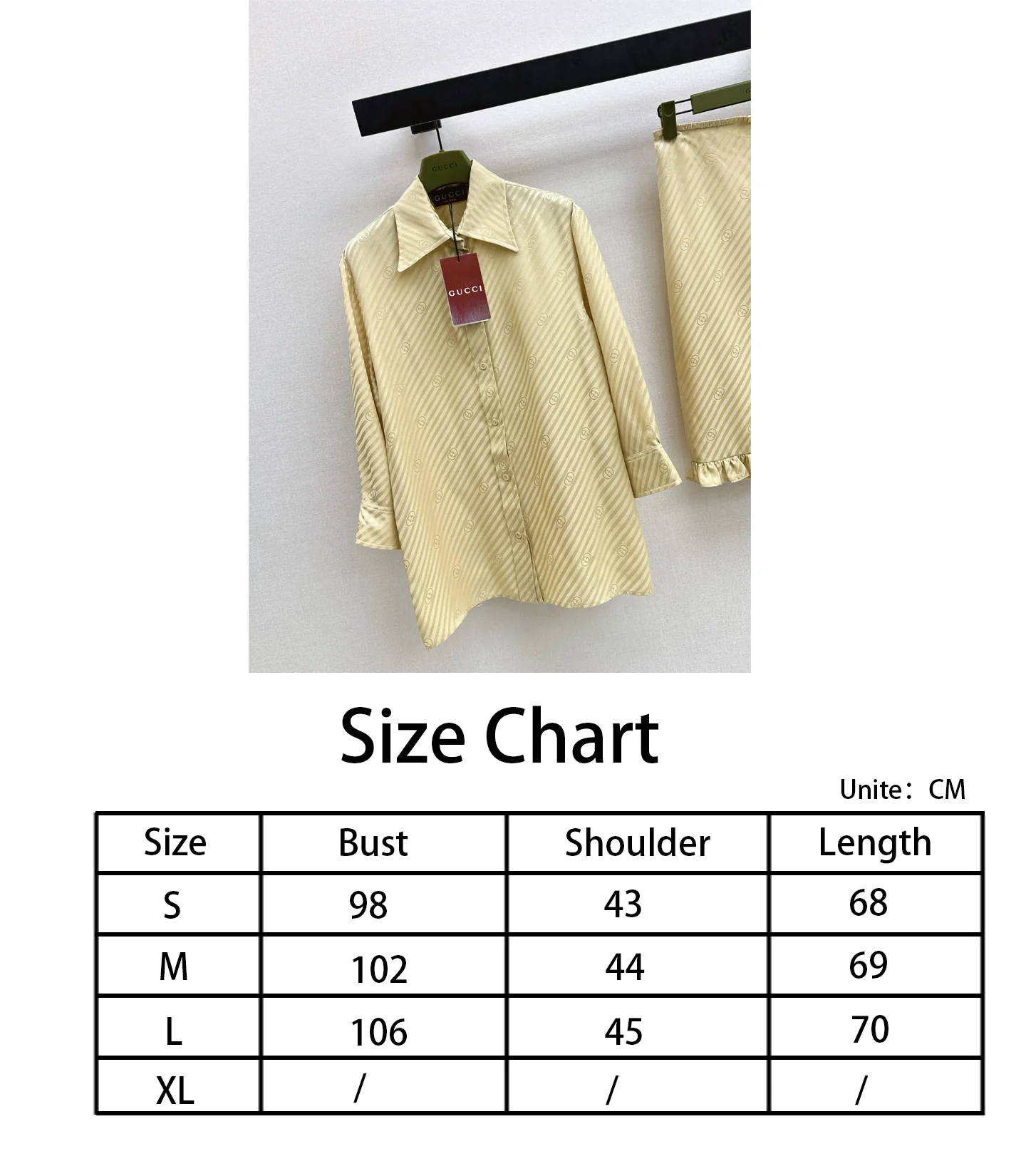 Guc NEW jacquard silk shirts