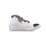 Lanvin Leather Curb Grey White Black