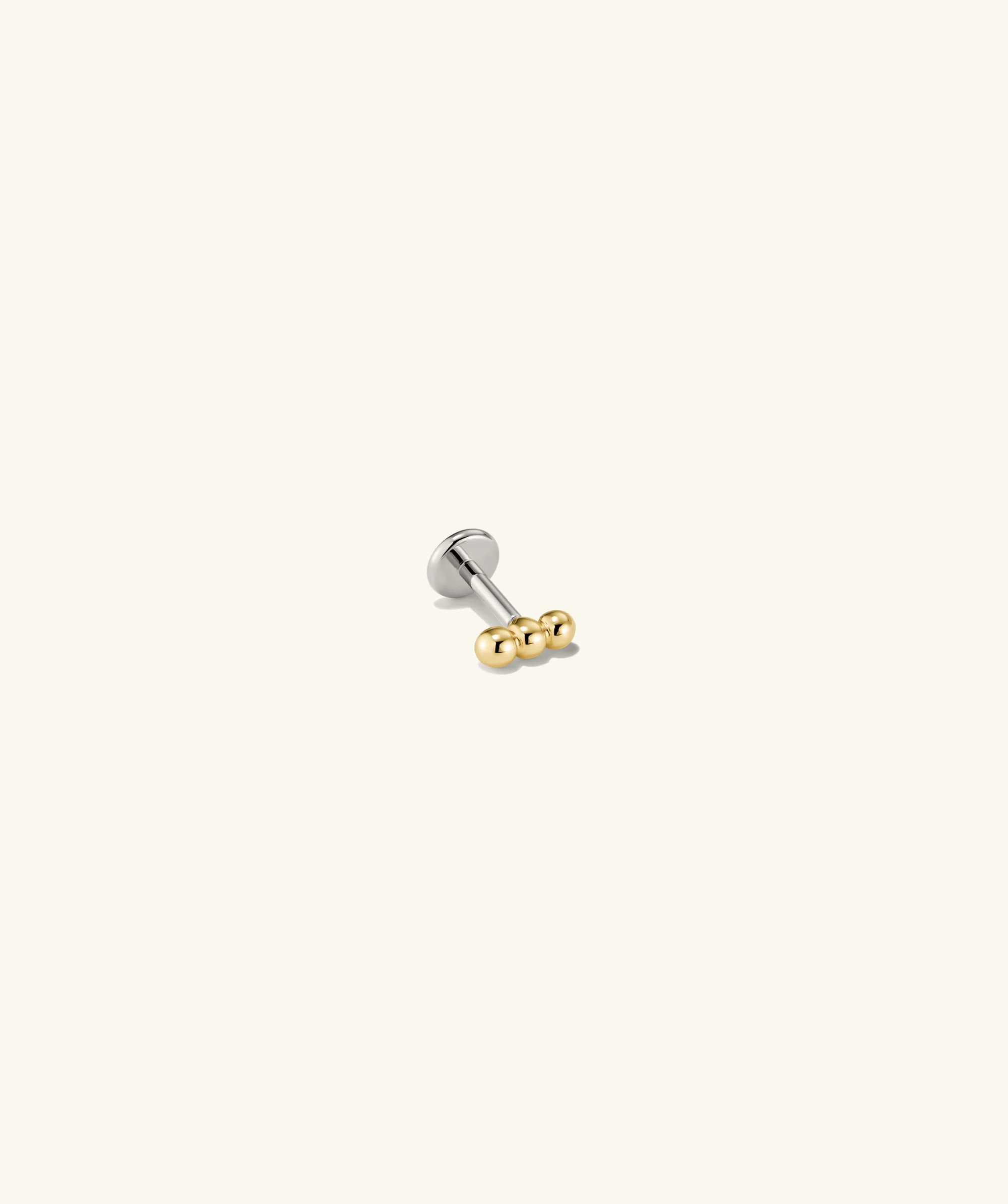 Single Spheres Bar Stud