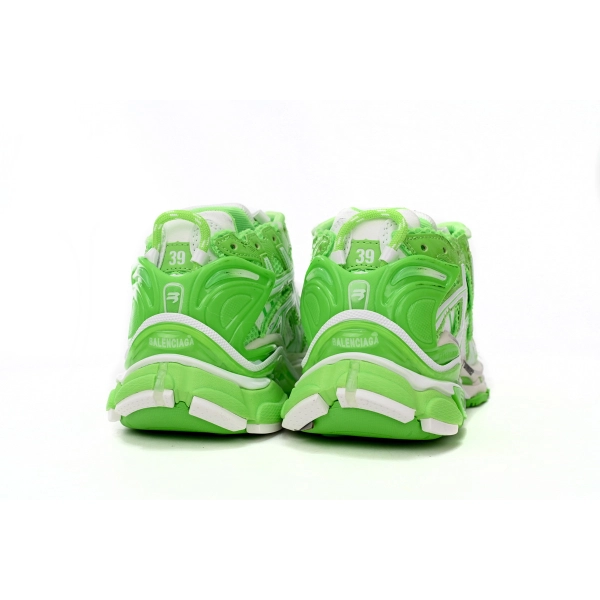 Balenciaga Runner White Green 677402 W3RBM 3590