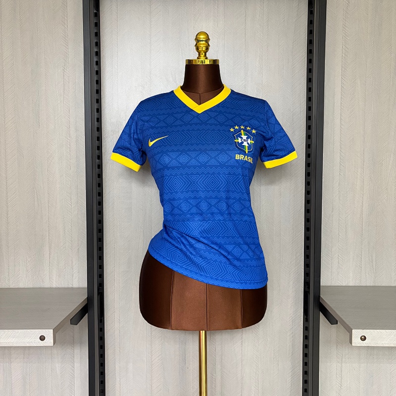 Women's 2026 Brazil Blue Jersey