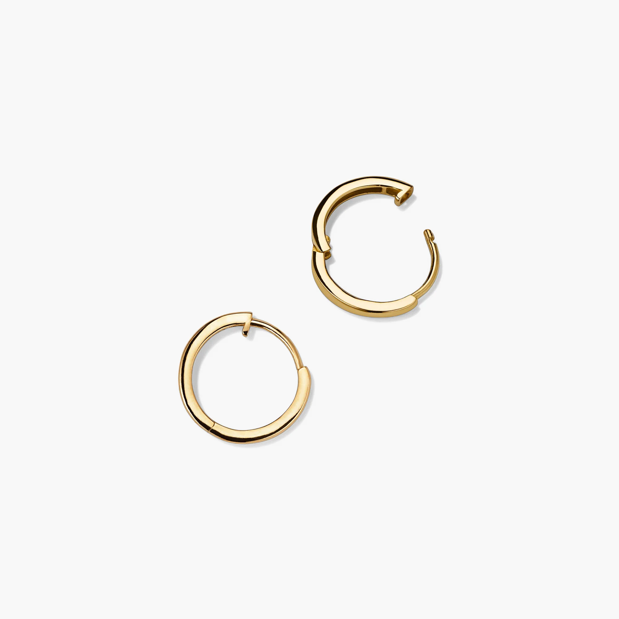 Easy Huggie Hoops
